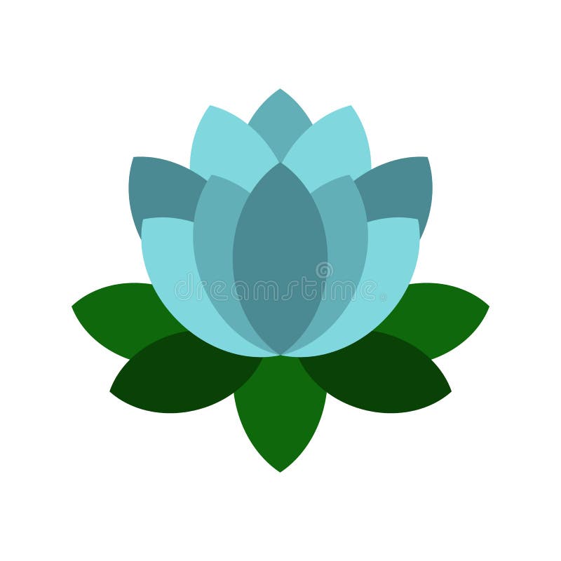 Premium Ai Image A Blue Lotus In The Water With A Flower In The Middle