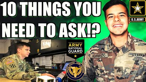 Questions To Ask Military Recruiters