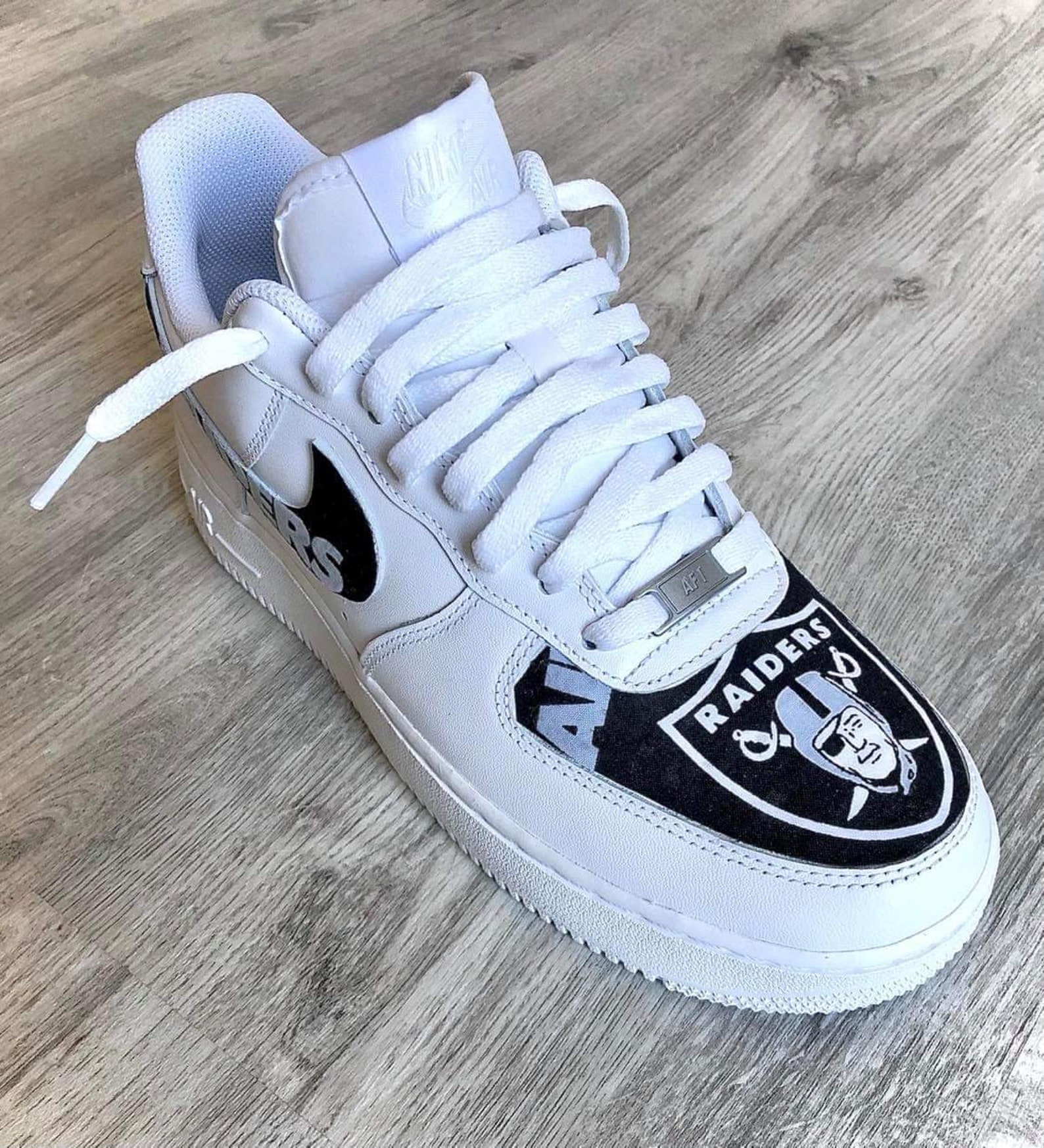 Raiders Custom Nike Air Force 1 Etsy