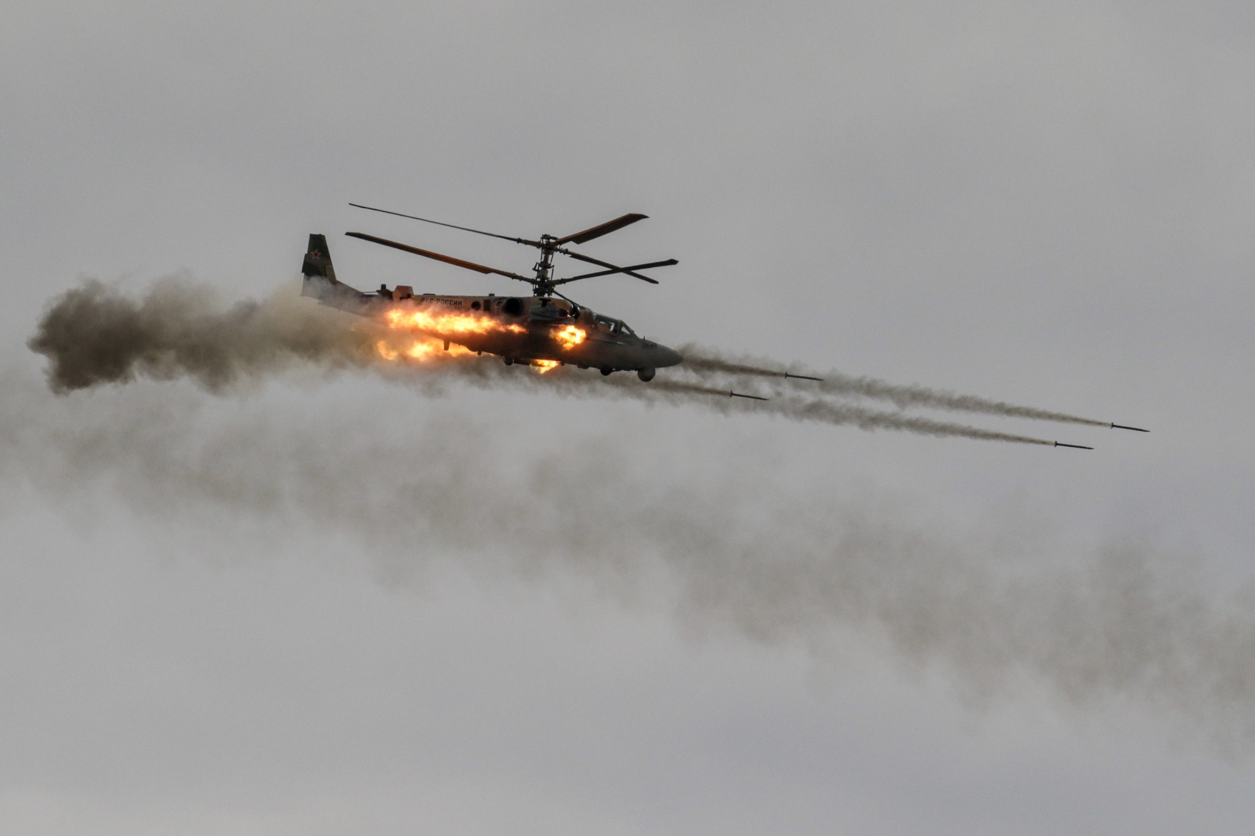 Russia Develops Kamov Ka 52M Alligator Tank Destroying Helicopters