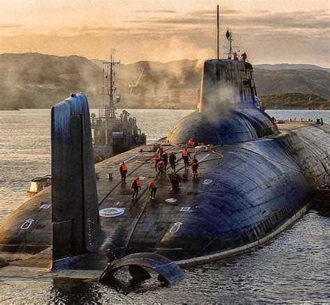 Russian Typhoon Class Sub