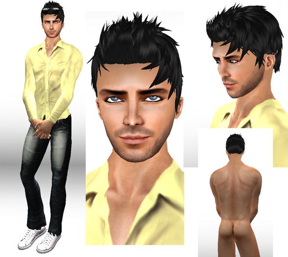 Second Life Marketplace Lucas Complete Avatar Outfit