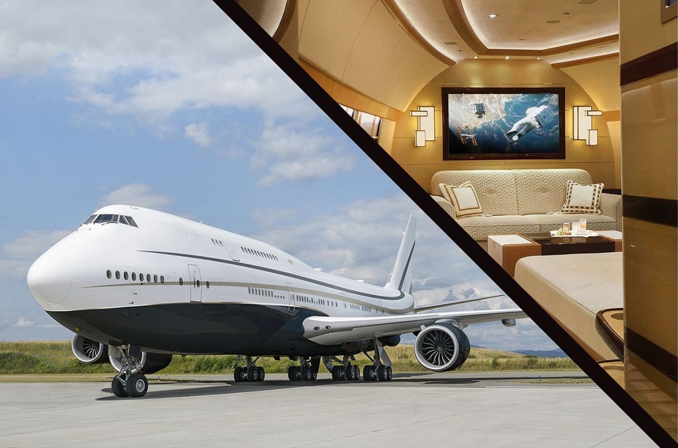 See The Luxurious Interior Of The Biggest Private Jet In The World