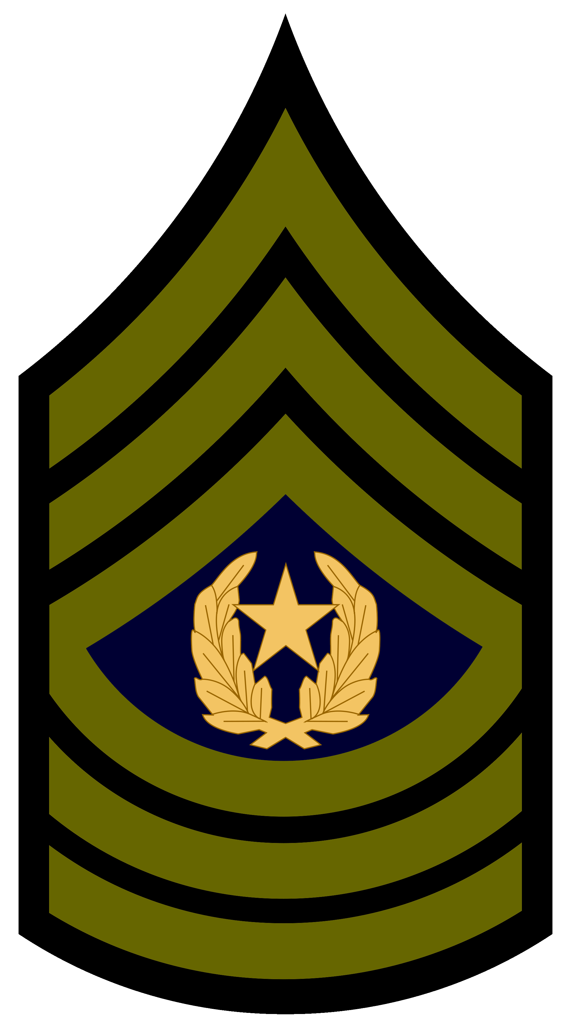 Sergeant Major Of The Army United States Army Military Rank Png