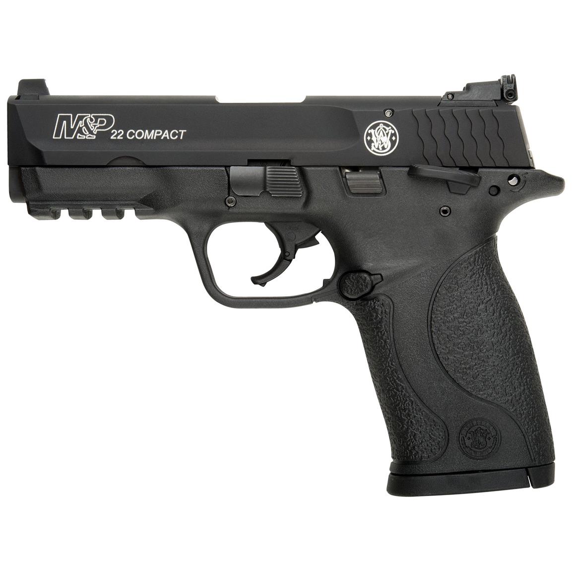 Smith Wesson M P 22 Compact Semi Automatic 22Lr 3 56 Barrel 10