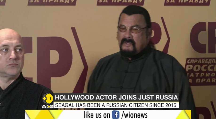 Steven Seagal Russia Hollywood Actor Steven Seagal Joins Pro Kremlin