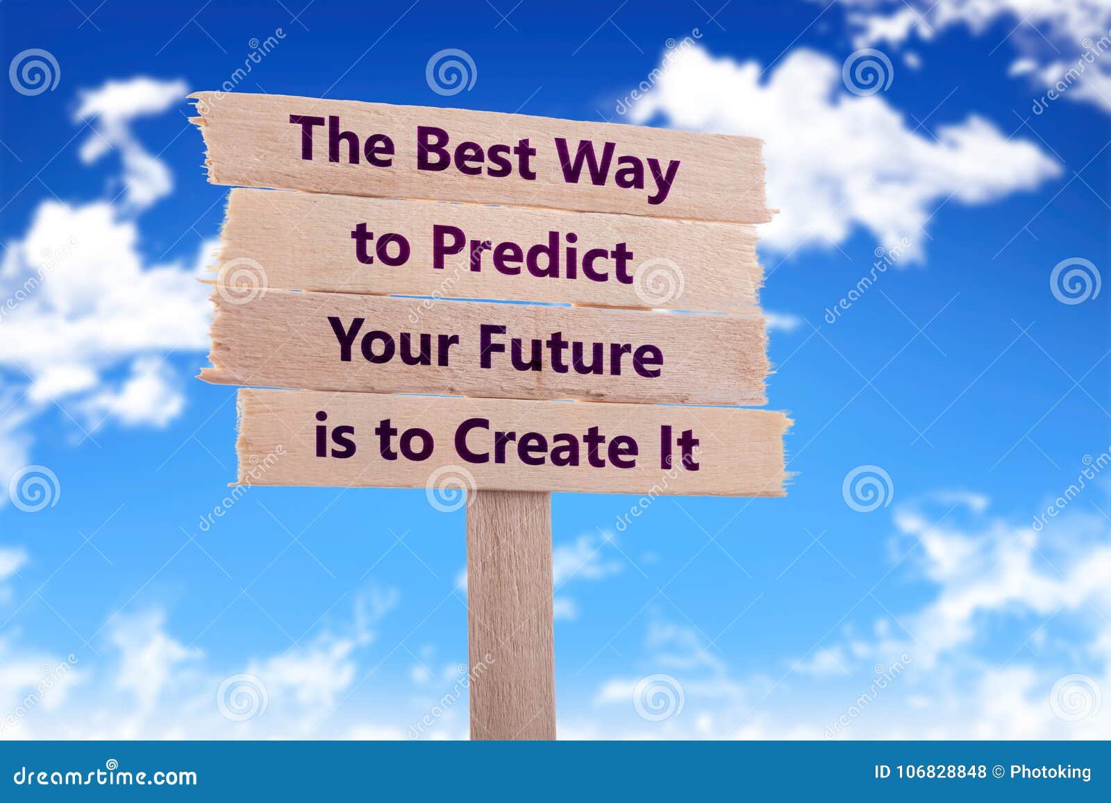 The Best Way To Predict Your Future Is To Create It