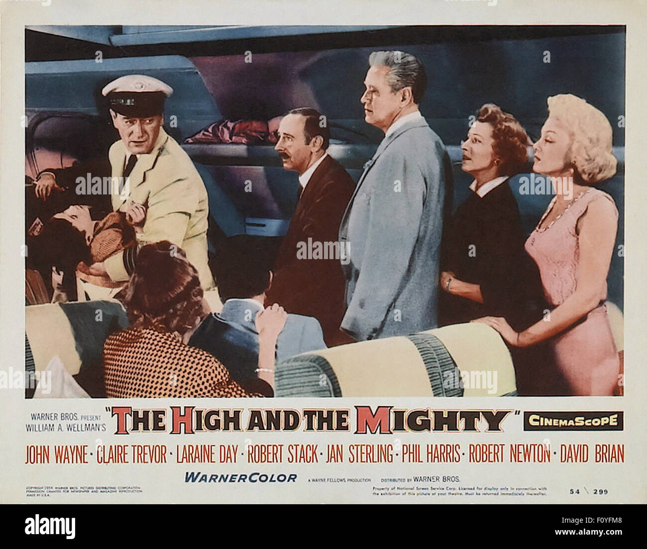 The High And The Mighty 04 Movie Poster Stock Photo Alamy