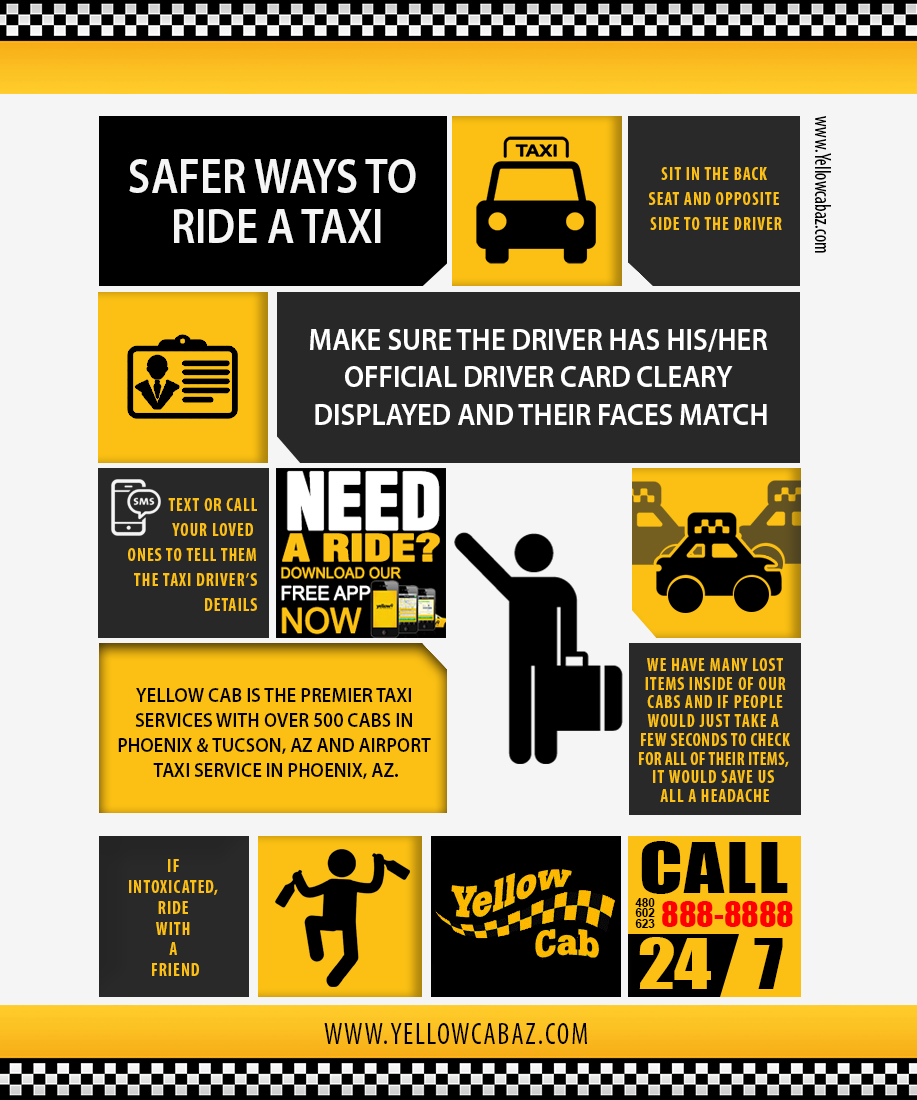 Tips For A Smooth Safe Taxi Ride Tucson Az Yellow Cab Arizona