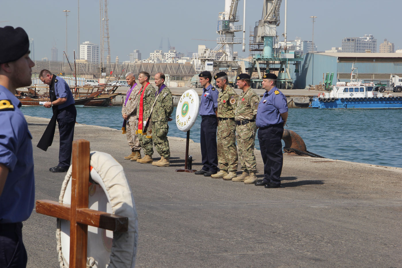 Today S Opening Of The Royal Navy S New Bahrain Base Seriously Enhances