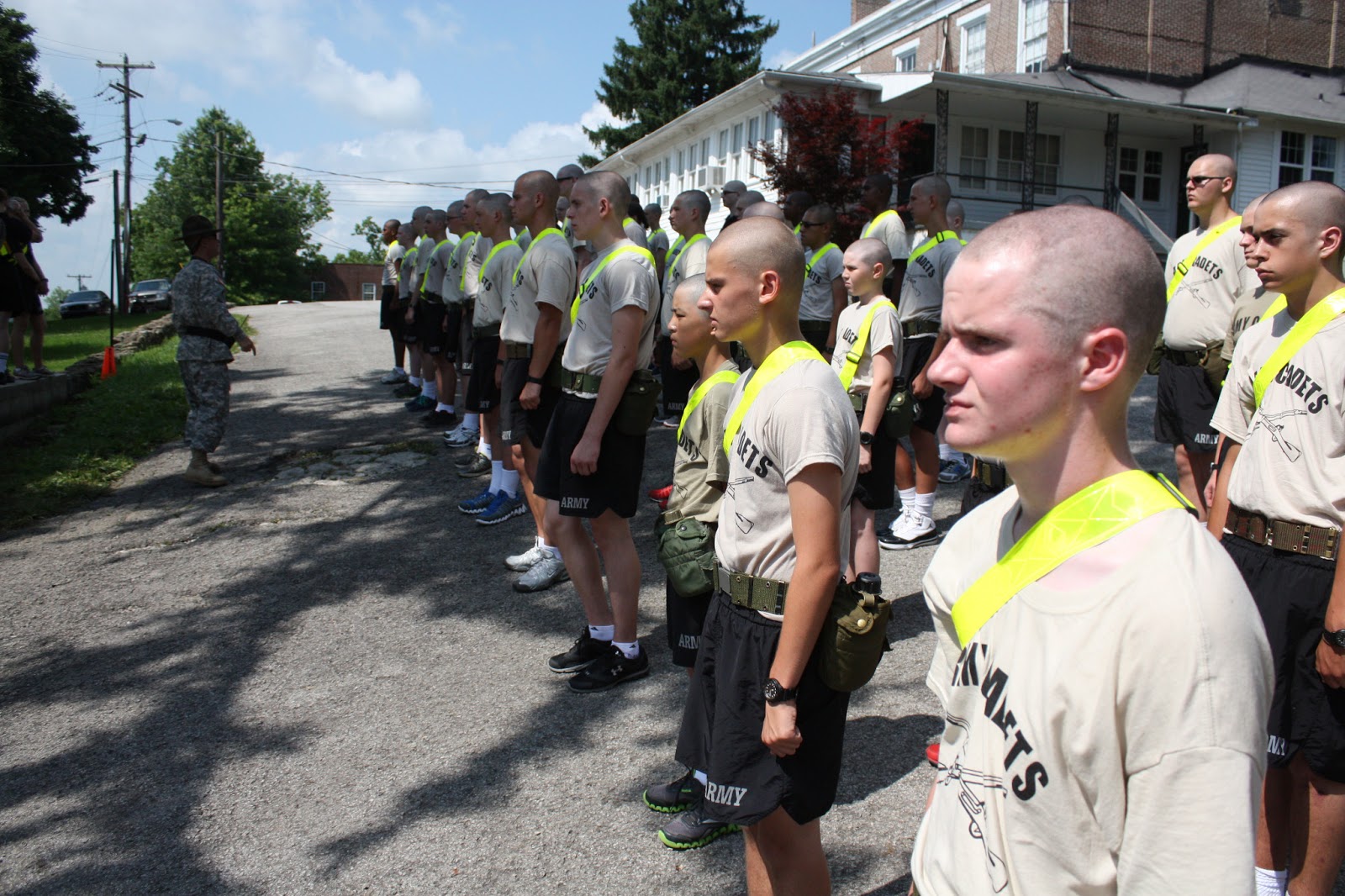 U S Army Cadet Corps Drill And Ceremony Practice