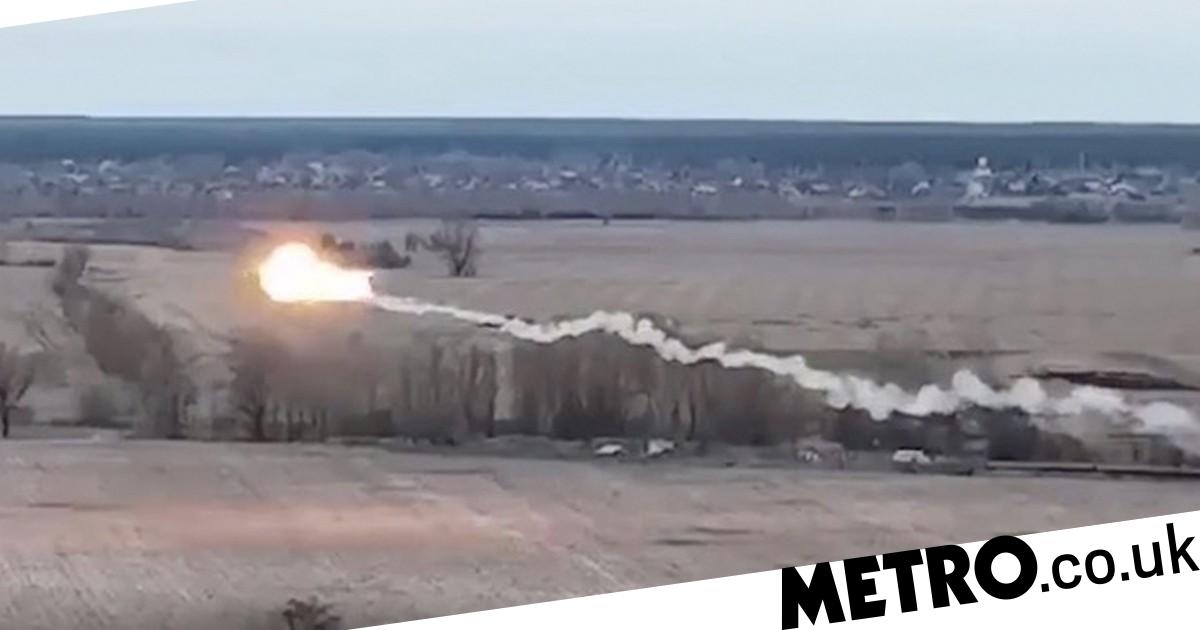 Ukraine Shares Drone Video Showing A Russian Ka 52 Being Shot Down