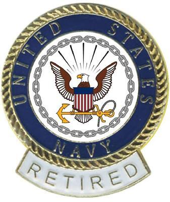 United States Navy Retired Lapel Pin Navy Retired United States Navy