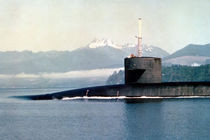 Uss Alaska Ssbn 732 Underway En Route To Dabob Bay Range For Trials