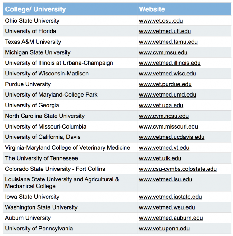 Vet Schools In Florida