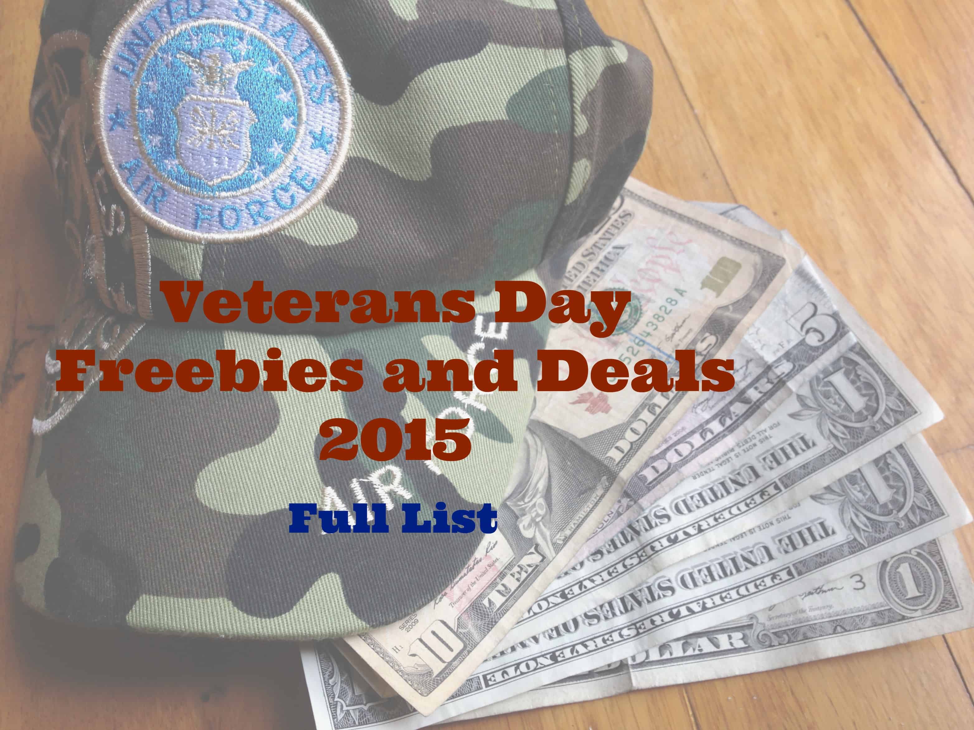 Veteran S Day Freebies Pennypuss Com