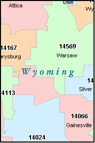 Wyoming Zip Codes Complete List By City County Amp Area Code