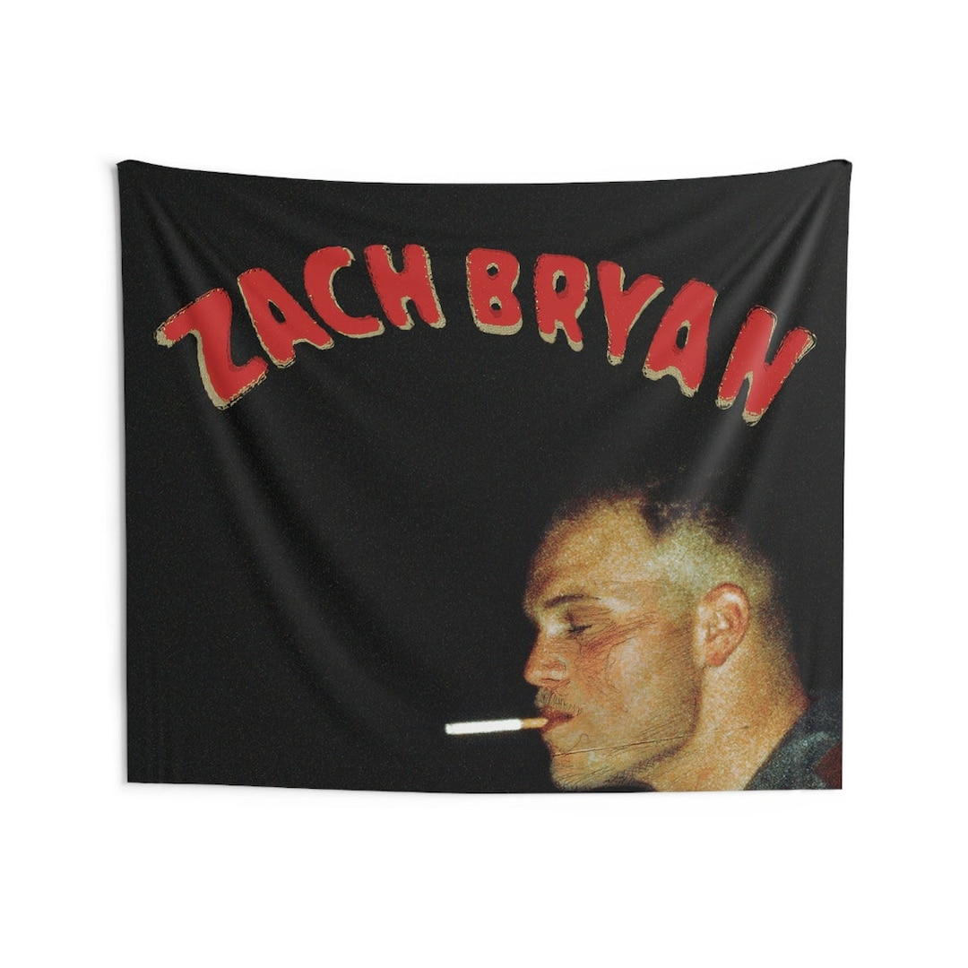 Zach Bryan Flag Etsy