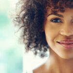Resolutions: African American woman smiling