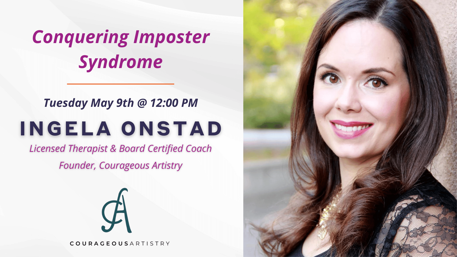 Ingela Onstad on Imposter Syndrome