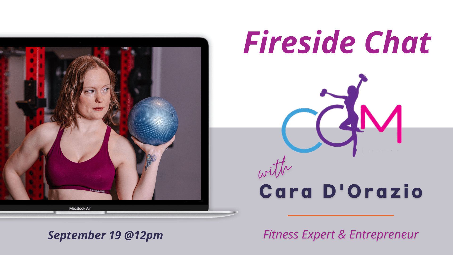 Fireside Chat with Fitness Expert Cara D'Orazio
